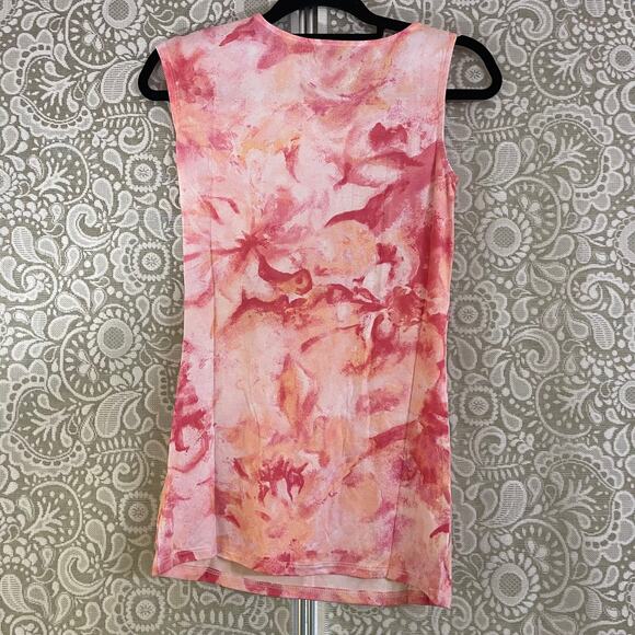 Pink Tie Dye Tank XXS NEW - Picture 2 of 3
